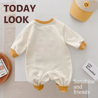 BABY HOUSE - MILANCEL – vêtements d'automne pour bébés, barboteuse Style dessin animé pour garçons et filles, combinaisons pour bébés filles, vêtements d'extérieur, nouvelle collection .