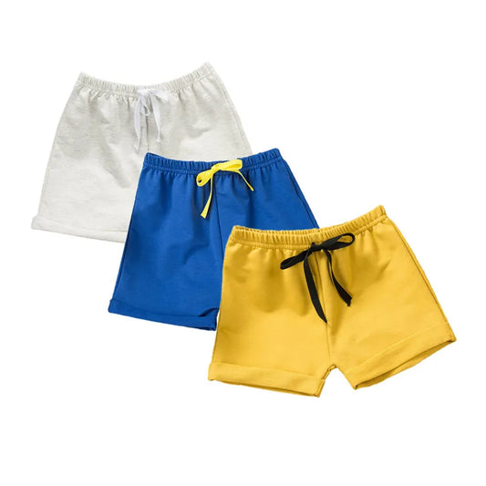 BABY HOUSE - Summer Baby Boy Shorts Fashion Coton Shorts pour garçons Girls Toddler Palette Kids Beach Short Sports Pants Baby Clothing 9m-5T