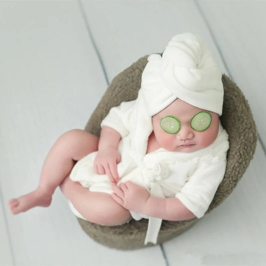 BABY HOUSE - Peignoirs enveloppants, accessoires de photographie pour nouveau-nés, accessoires Photo pour bébé, 97BD