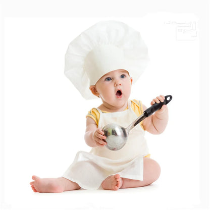 BABY HOUSE - Joli tablier de chef de cuisine, accessoires de photographie, pour filles et garçons.