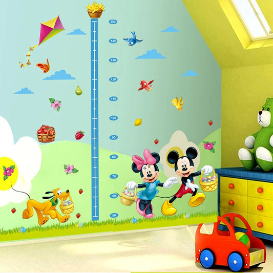 BABY HOUSE - Autocollant décoratif mural  pour chambre à coucher, dessin animé, pour filles et garçons.