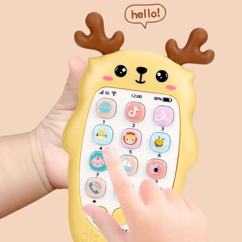 BABY HOUSE - Jouets de téléphone pour bébé, , musique, jouet vocal, Machine d'apprentissage éducatif précoce, cadeau électronique pour enfants