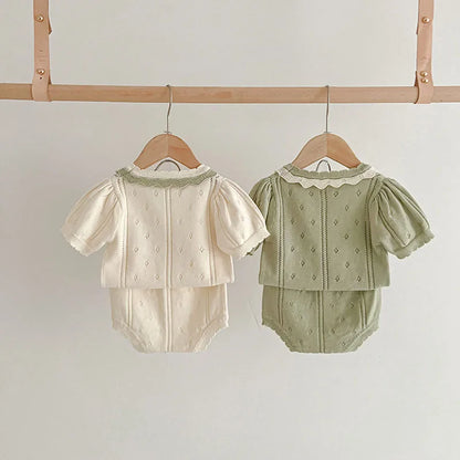 BABY HOUSE - Milancel  Été pour bébé vêtements pour bébé set creux