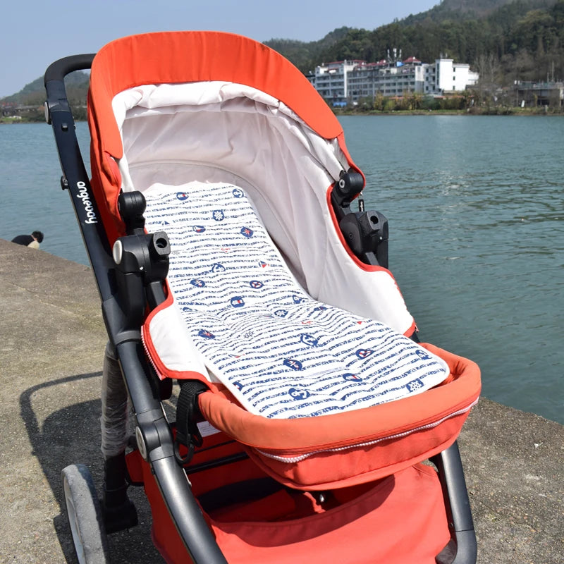 BABY HOUSE - Tapis de coussin imperméable pour poussette de bébé, accessoires de siège de voiture.