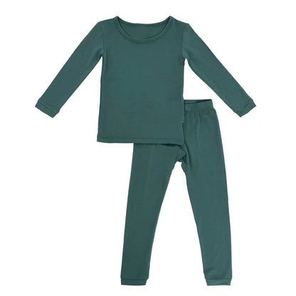 BABY HOUSE - Bamboo Fiber Toddler Pyjama Set Breathable Kid Baby Boy Girl Vêtements Baby Clothing à manches