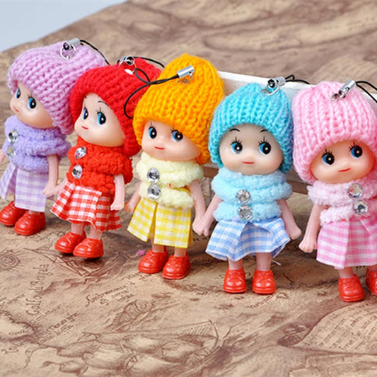 BABY HOUSE - 5 pièces enfants jouets doux interactif bébé jouet Mini poupée pour filles et garçons petites poupées chaudes pour les filles boneca reborn bébé poupée jouets