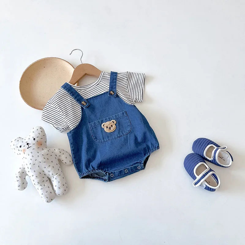 BABY HOUSE - Milancel  Vêtements pour bébé d'été ensemble pour les filles en bas âge en tout-basses