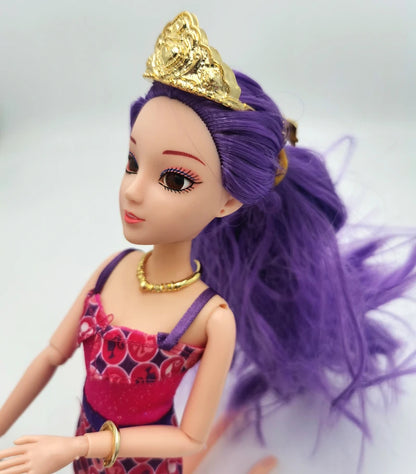 BABY HOUSE - Sandales à talons pour poupée Barbie, modèle mixte, couleurs mélangées, à la mode, 10 pièces/ensemble.