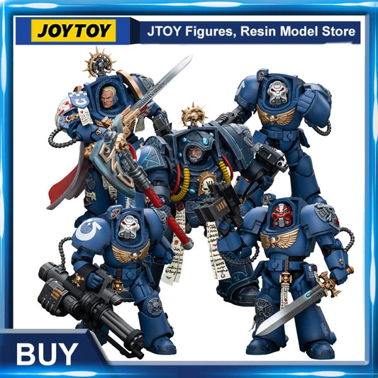 BABY HOUSE  JOYTOY Warhammer 40K 1/18 Figurines d’action NOUVEAU Ultramarines Terminator Squad Librarian Anime Modèle Jouets Cadeau.