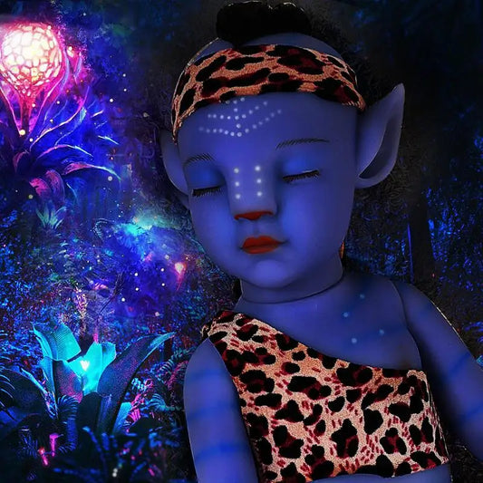 Réaliste lumineux Avatar Reborn poupée enfants jouets bébé chambre décoration accessoires réaliste renaissance Avatar bébé poupée enfants cadeau