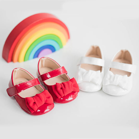 BABY HOUSE - Kidsun printemps automne filles chaussures bébé mignon couleurs solides au fond des chaussures princesse de princesse décontractée 0-18 mois nouveau-né