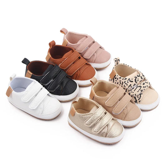 BABY HOUSE - Kidsun Spring Boys Girls Casual Canvas Sneakers Chaussures Chaussures de nouveau-nés Soft Seme First Walkers Toddler chaussures