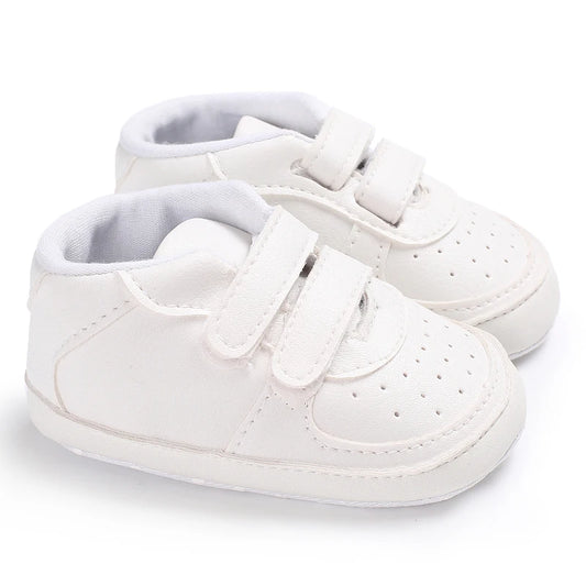 BABY HOUSE - Blanc Mode Bébé Chaussures Casual Chaussures Pour Garçons Et Filles Fond Souple Baptême Chaussures Baskets Pour Freshmen Confort First WalkShoes