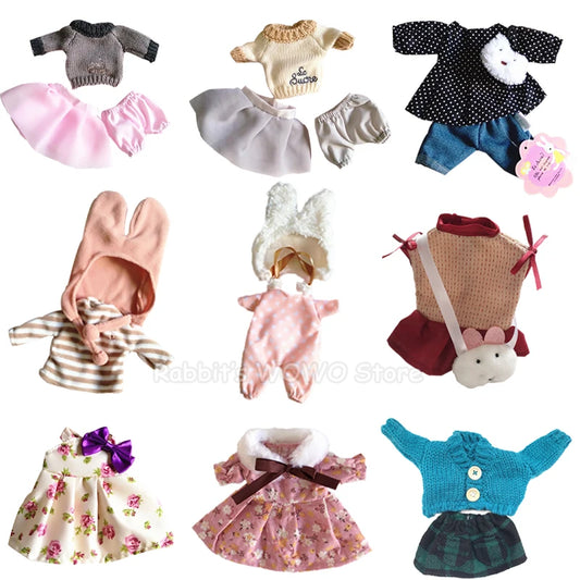 BABY HOUSE - Vêtements de poupée pour lapin Le Sucre, jouets en peluche, robe douce