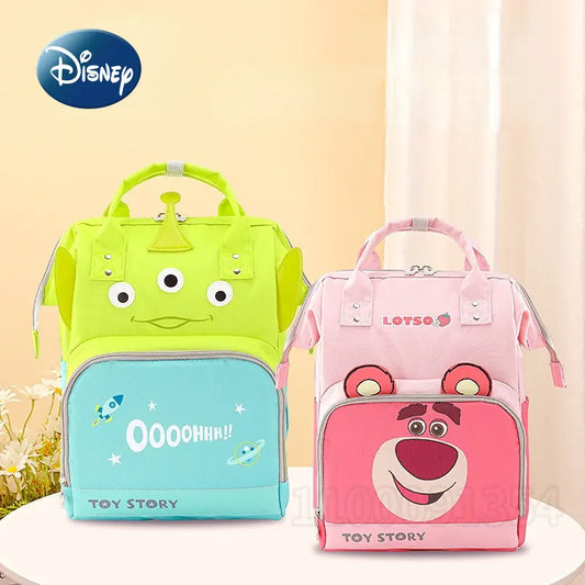 BABY HOUSE - Disney Toy Story Nouveau sac d'urine sac à dos Brand de luxe sac bébé sac d'urine grande capacité Multoon Cartoon Fashion Urine Sac
