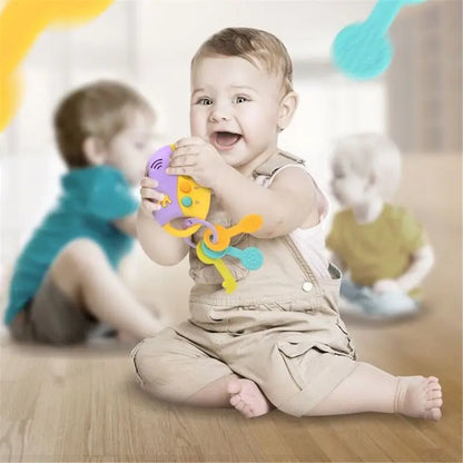 BABY HOUSE - Jouet Montessori pour bébé, dessin animé Musical, clé de voiture, télécommande intelligente, voix, musique, jouets éducatifs pour enfants en bas âge, cadeau pour nourrissons