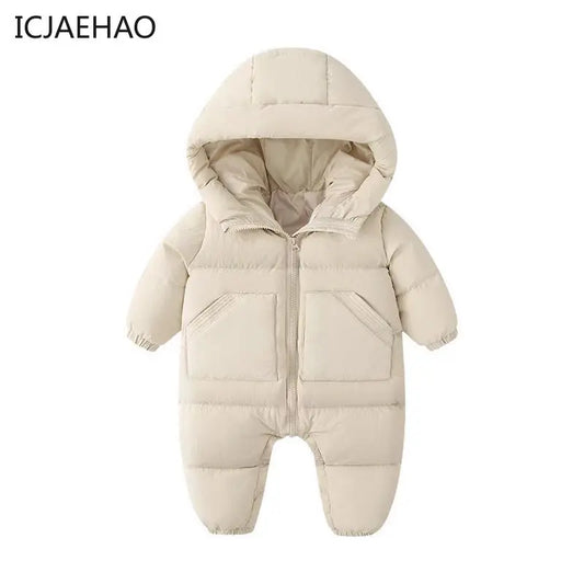 BABY HOUSE - Barboteuses pour nouveau-né pour bébés manteaux d’hiver chaud pour bébés garçons costume bébé filles vêtements pour bébés vêtements d’extérieur pour bébés combinaisons pour enfants